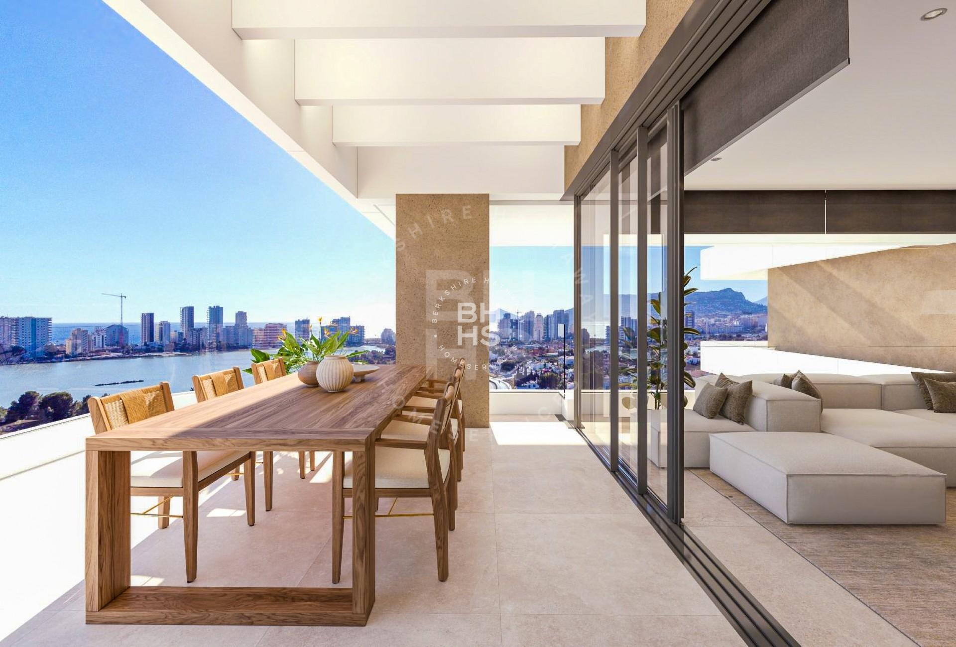 Apartment for Sale in Calpe with Stunning Panoramic Views